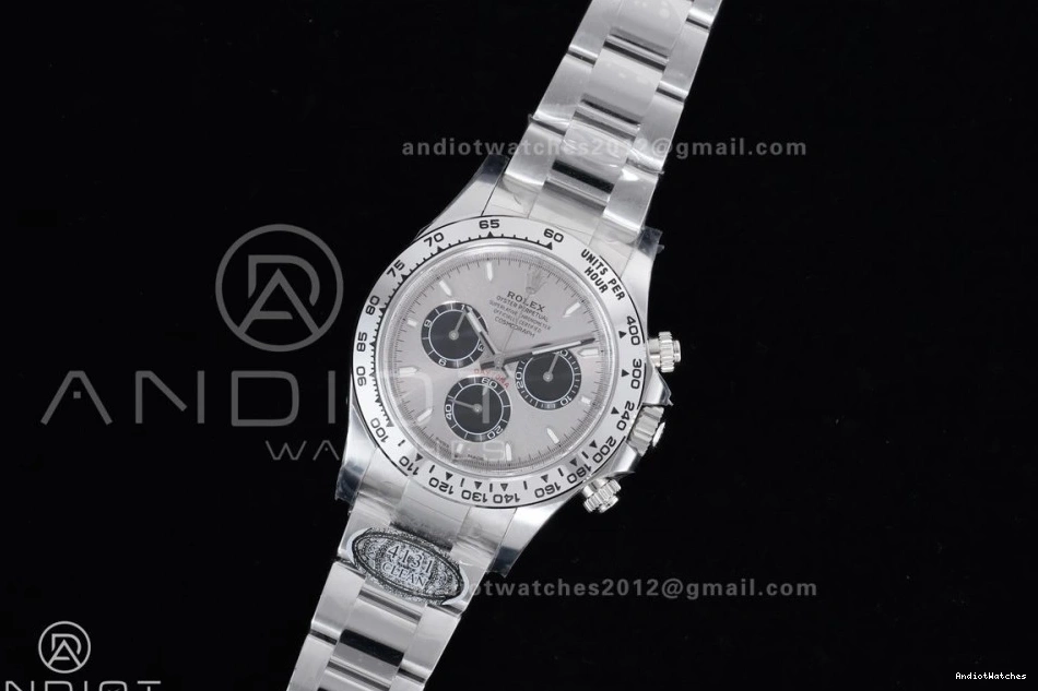 Edition Best 792 Dial 1:1 SmoothTexture Clean 904L DD 904L on SS Daytona Gray Bracelet 126509 0426